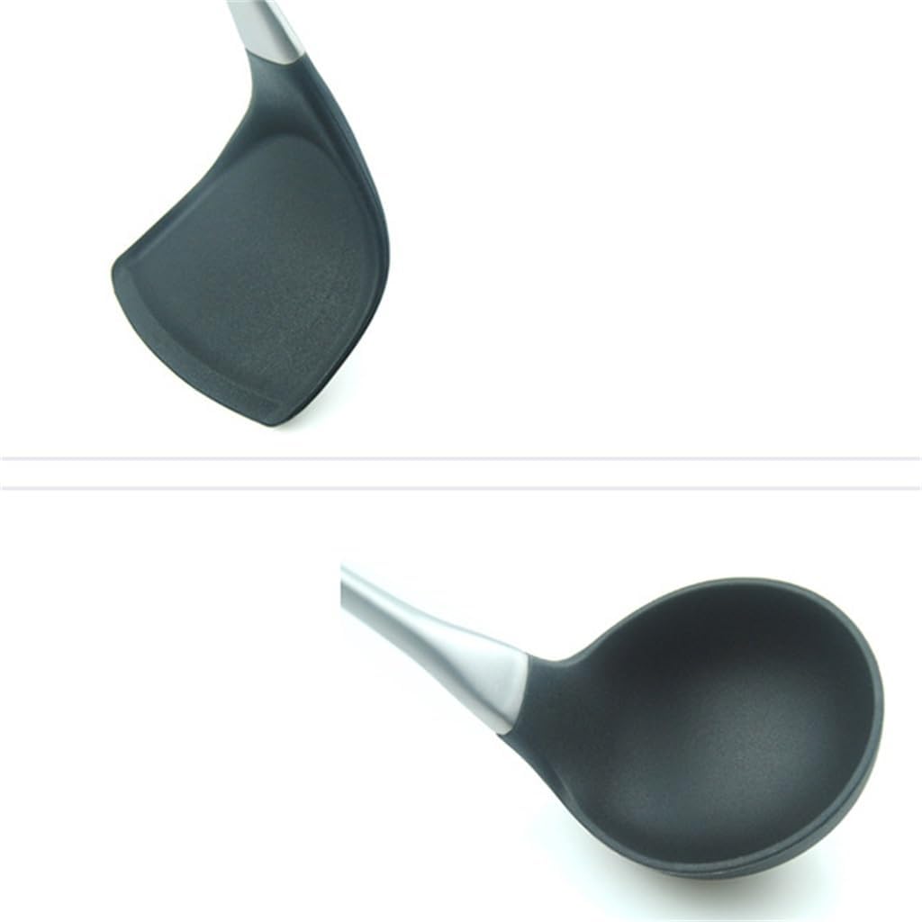 Stainless Steel Non-stick Spatula Spoon Fishing Hedge Soup Ladle Cookware