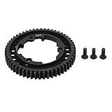HUSHUI 54T RC-Hauptstirnrad, Stahlmaterial, Rostschutz, Verschleißfestigkeit, Korrosionsbeständigkeit, mit Verbessertem Zahnradeingriff, für XO 1 E 2.0 RC-Autos