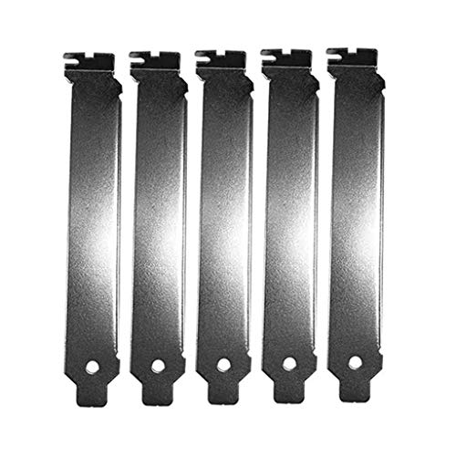 Kdjsic 5 STKS Zwart Hard Metalen Staal PCI Slot Covers Beugel met Schroeven Volledige Profiel Uitbreiding Stoffilter… - Image 5