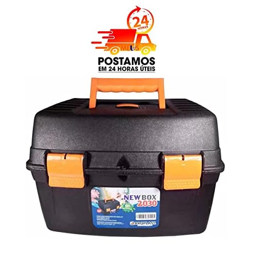 Maleta Organizadora Plástica New Box 2030 25460PM Arqplast