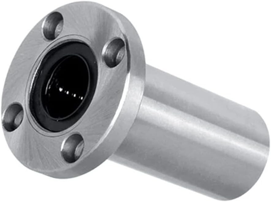 Linear Bearing 1pc LMF35LUU Long Type Round Flange Linear Bushing Linear Bearing for Linear Shaft CNC 3D Printer Linear Ball Bearings