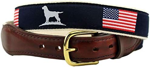 The Patriotic Ribbon Belt in Navy by Over Under Clothing