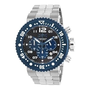 Invicta Men’s 25074 Pro Diver Analog Display Quartz Silver Watch