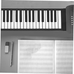 VICASKY 61 Rouleau De Piano Clavier Piano Électrique Piano Pour Enfants Piano Numérique Synthétiseur Midi Piano Pour Débutant Piano Électronique Portatif Black Gel De Silice - Les Beatles, Paul McCartney, John Lennon, RIngo Starr, George Harrison VICASKY 61 Rouleau De Piano Clavier Piano Électrique Piano Pour Enfants Piano Numérique Synthétiseur Midi Piano Pour Débutant Piano Électronique Portatif Black Gel De Silice – Image 6