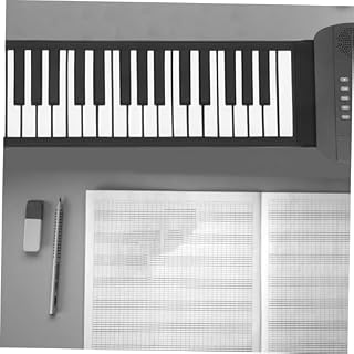 VICASKY 61 Rouleau De Piano Clavier Piano Électrique Piano Pour Enfants Piano Numérique Synthétiseur Midi Piano Pour Débutant Piano Électronique Portatif Black Gel De Silice - Les Beatles, Paul McCartney, John Lennon, RIngo Starr, George Harrison VICASKY 61 Rouleau De Piano Clavier Piano Électrique Piano Pour Enfants Piano Numérique Synthétiseur Midi Piano Pour Débutant Piano Électronique Portatif Black Gel De Silice – Image 6