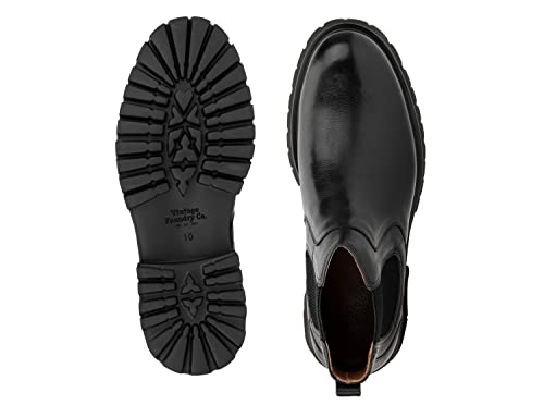 Vintage Foundry Co. Men's Charles, Chelsea Boots, Round Toe, Rubber Outsole; Size 7.5 #TOP4