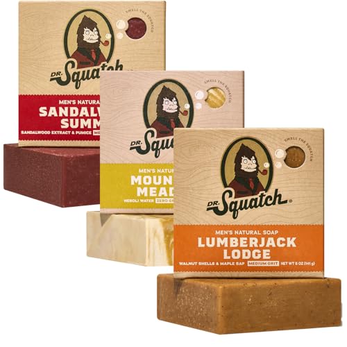 Dr. Squatch Natural Men’s Bar Soap - Cold Process Body