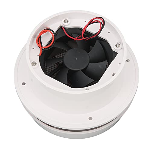 Dachowy Wentylator Wyciągowy DC12V RV, Bezgłośny Wentylator Zasilany Energią Słoneczną dla Wczasowiczów Przyczep Kempingowych Statków Jachtów