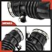 A-Premium Engine Air Clean Intake Tube Hose with Clamps Compatible with Nissan Sentra 1991 1992 1993 1994, 1.6L