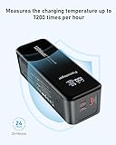 Pamxieger Laptop Power Bank, 27,000mAh Portable Charger with 120W USB-C Ports for Multi-Device Charging, with LCD Display für Smartphone Tablets und mehr For Smartphones and More - Image 3