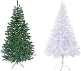 Classic Artificial Realistic Natural Branches Pine Christmas Tree Xmas Green-Unlit 4FT, 5FT, 6FT,7FT - Image 1