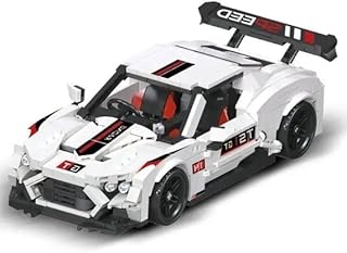 Next Store Racing Sports Car Building Blocks Set, Super Tech and Engineering Vehicle Building Kits, Cool Simulation Supercar Model Gifts for Car Lovers (327 Pieces)