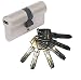 Produktbild ABUS EC550 Profil-Doppelzylinder Länge 40/60mm mit 6 Schlüssel