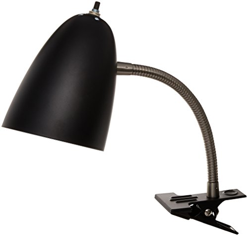 Boston Harbor - Flexible Clip On Table Lamp, Black
