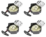 Zhanhai Arrancador de retroceso de 66 mm, arranque para desbrozadoras de 49 cc y 52 cc, para varios cortasetos y cortacéspedes (paquete de 4)