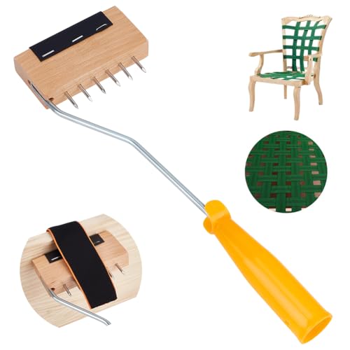 BENECREAT Tensor de cintas, herramienta elástica, extractor de correas, herramienta de reparación de tapicería, diseño de palanca, cierre a marco con mucho efecto palanca