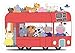 Produktbild Ravensburger 05530 Peppa Pig Wutz London Bus  geformtes 24-teiliges Riesenboden-Puzzle  für Kinder ab 3 Jahren, Einzeln, verschieden, 49,7 x 69,9 x 0,2 cm