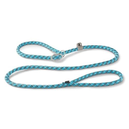 Wolters | Moxonleine Everest reflektierend aqua/schwarz | L 180 x B 1,3 cm