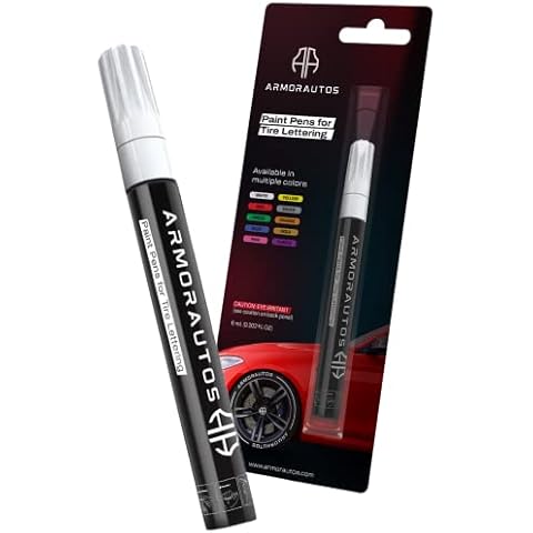 ArmorAutos Tire Paint Pen for Car Letters Cover