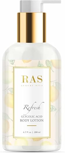 RAS Luxury Oils Refresh Weightless Body Lotion, Wild Sage & Sea Salt; Decongests & Refreshes; Moisturises & Softens; 200ml