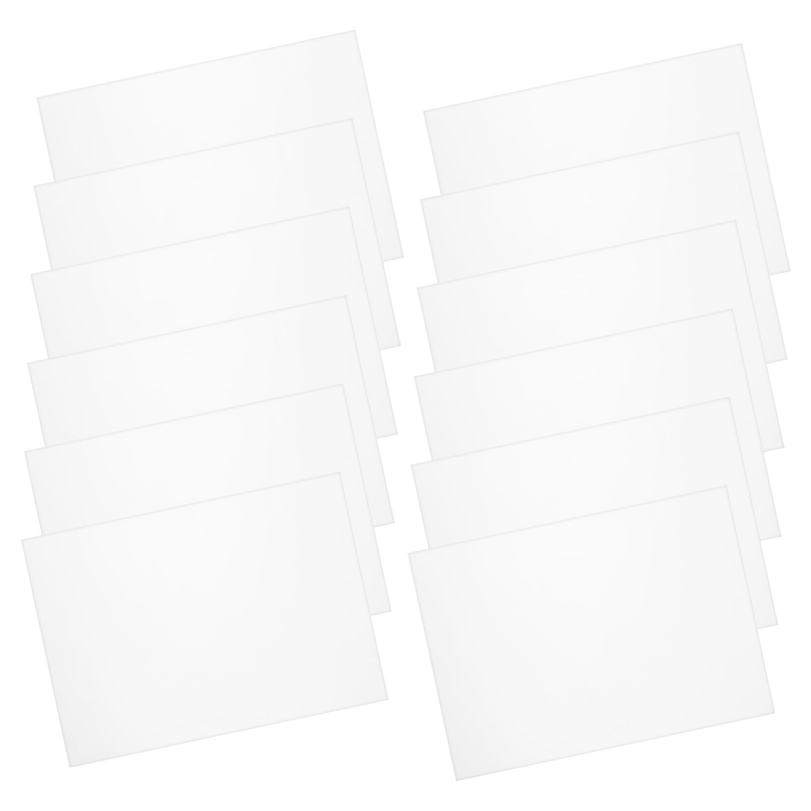 Manualidades DIY con tarjetas DOITOOL de superficie lisa para proyectos de arte limpios 8