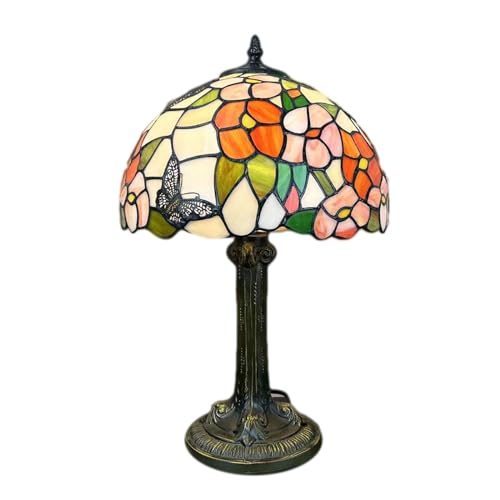 Lampe de chevet LED fleurs Tiffany pour créer un coin lecture cosy