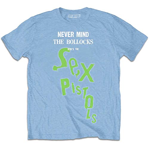 Rock Off The Sex Pistols Nmtb Drop Logo Officiel T-Shirt Hommes Unisexe - Les Beatles, Paul McCartney, John Lennon, RIngo Starr, George Harrison Rock Off The Sex Pistols Nmtb Drop Logo Officiel T-Shirt Hommes Unisexe