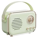 Petit et portable : la poignée en cuir est durable et facile à transporter à l'extérieur. Sortez et écoutez des haut-parleurs et de la musique pendant la cuisine, les fêtes, les travaux de cour, le garage, le feu de camp, la randonnée, le vélo ou la plage, tout ce que vous avez besoin de faire