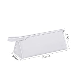 BUBM Travel Storage Bag Compatible with Dyson Airwrap Styler, Shark Flexstyle Air Styling & Drying System, Portable Carrying Case Organizer for Airwrap Styler and Attachments,Silver