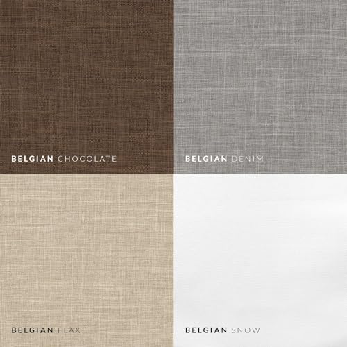 CHICOLOGY Roman Shades for Windows, Window Treatments, Roman Shades, Roman Window Shades, Room Darkening Shades, Window Shades, 30" W X 64" H, Belgian Flax (Privacy & Light Filtering) - Image 7