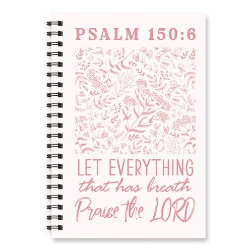 Wxiben Bible Verse Spiral Notebook Faith Religious Prayer Church Gifts