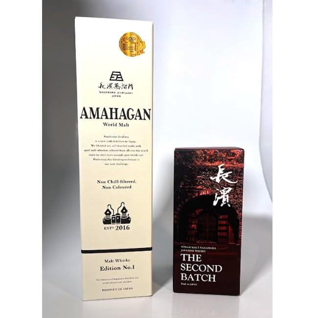 Amazon.co.jp: シングルモルト長濱 THE SECOND BATCH 500ml と