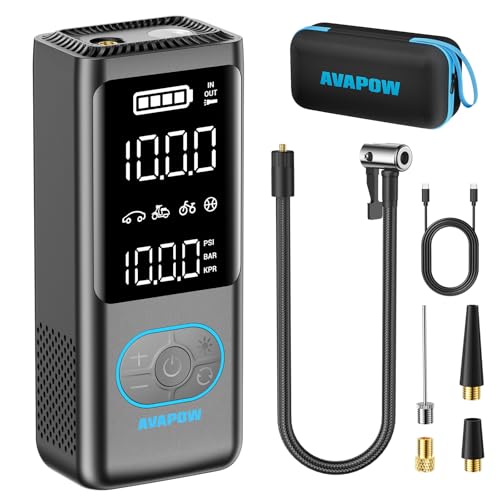 AVAPOW AP18 Tire Inflator Portable Air Compressor