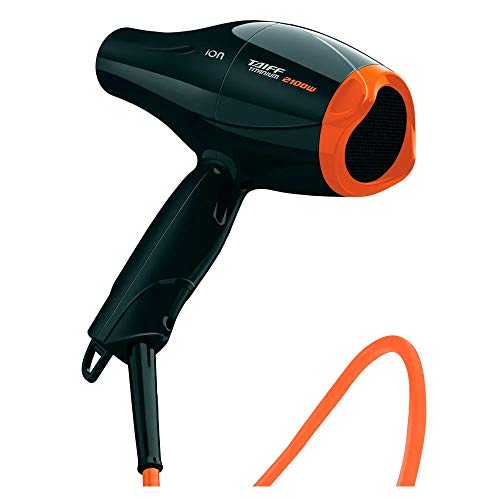 Secador, 220 V, Taiff, Titanium Laranja, Preto