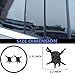 CARRUN 2X Skull Buccaneers Automobile Emblem Metal Badge Sticker Car Side Rear Front Hood Trunk Door Fender Bumper Metal Badge 3D Decal Sticker (Black)(Buccaneer)