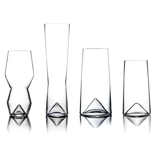 Sempli Monti-Taste Beer Glasses, Set of 4 in Gift Box