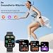 Smartwatch Herren Damen, 1.91''HD Fitnessuhr Sportuhr mit Bluetooth Anrufe