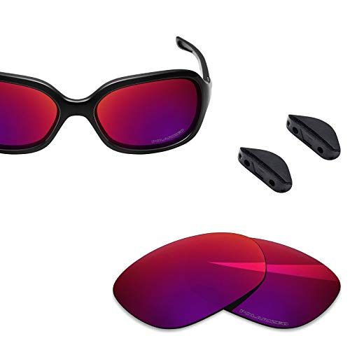 Image of BLAZERBUCK Polarized Replacement Lenses & Nose Pad for Oakley Pulse OO9198 Sunglasses