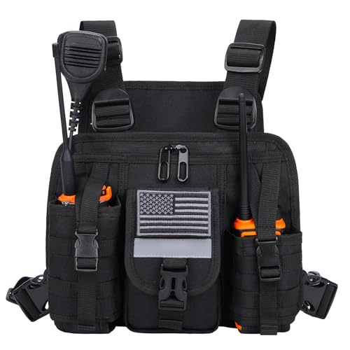 Radio Chest Harness Walkie Talkie Chest Radio Pouch