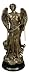 Ebros Byzantine Catholic Church Archangel Sealtiel With Golden Censer Statue 8"Tall Saint Selaphiel The Archangel Decorative Figurine