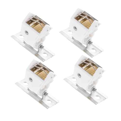 CRILSTYLEO 4 pezzi Blocchi Corda per Tende in Bambù e Romane Accessori Pratici per Tende Oscuranti Interne Blocca Corda per Tapparelle e Finestre per Casa Ufficio e Ristoranti