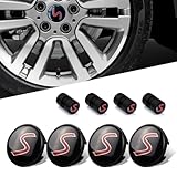4PCS Car Wheel Center Cap 54mm S Logo Compatible with Mini Cooper Clubman...