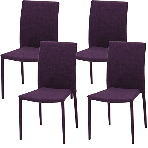 あずま工芸 ライブ ダイニングチェア スタッキング可能 インディゴパープル TDC-9207