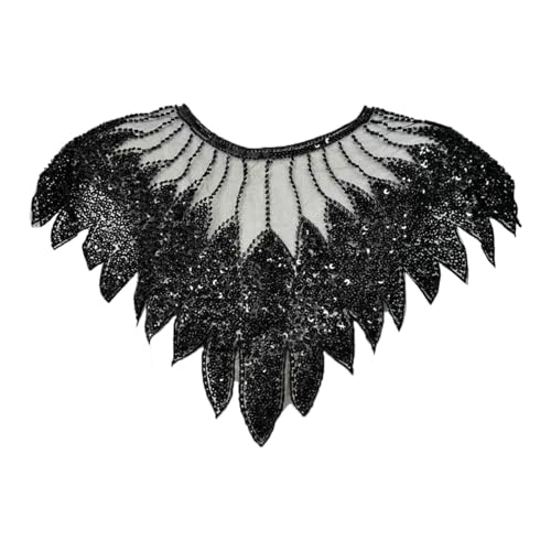 Party Shawl Shoulder Cape, Beautiful Beaded Sequin Cape, Women Shawl Wrap for Party, Dresses, Bridal, Masquerade