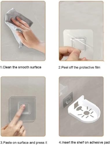Image of Acrylic Camera Wall Shelves and Baby Monitor Holders, 2 Pieces