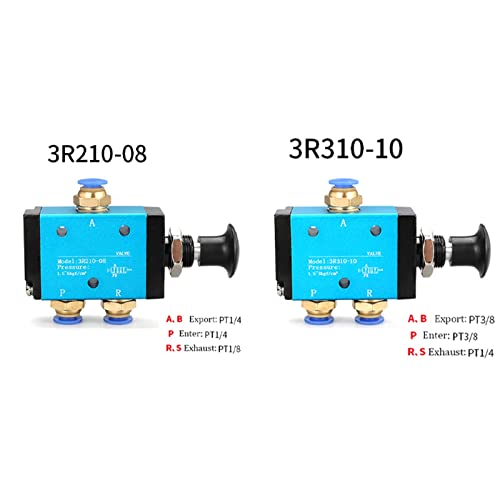 Vanne de commutation pneumatique 3R310-10 pour commande de vérin - 4