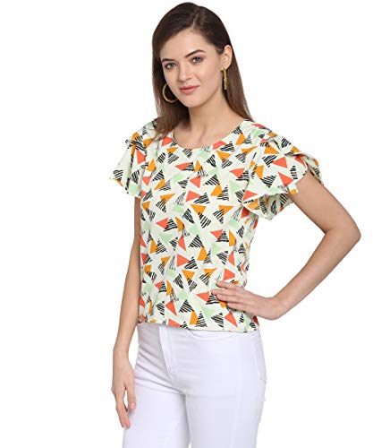 Image of OOMPH! Women's Crepe Tank Top (frillsleeve)