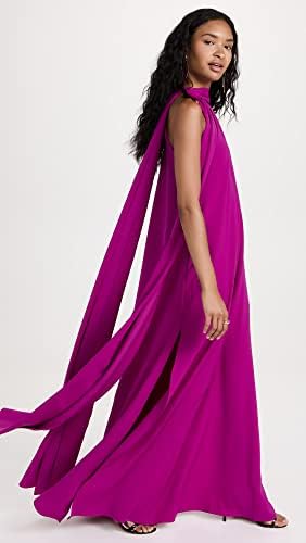 braided halter maxi dress SUMMER PRINT Halter Maxi Dress