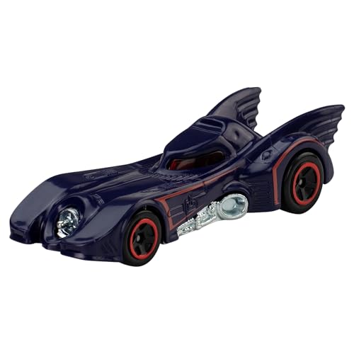 Image of Hot Wheels 5-Pack of Batman Vehicles, Set of 5 1:64 Scale Die-Cast Toy Cars, Including a Batmobile, Batplane & Armored Truck​​​