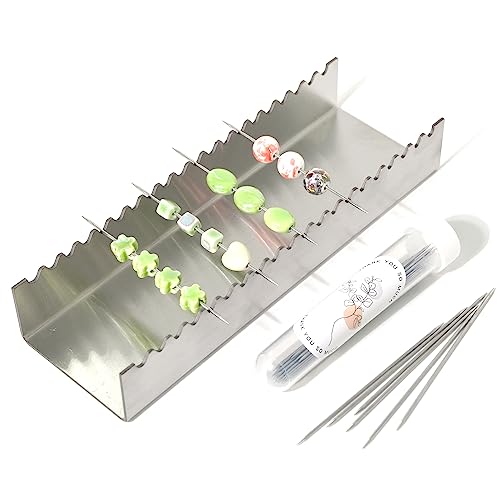UPTTHOW Bead Baking Rack Polymer Clay Tools Drying Rack for Polymer Clay Jewelry Making Tool with 20 Skewers